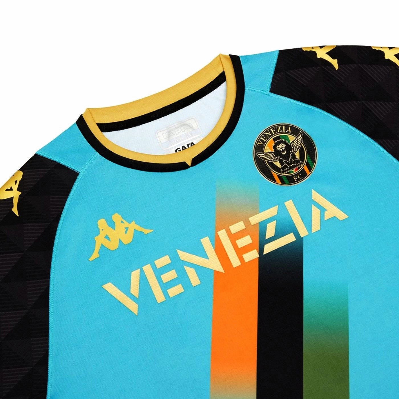Venezia FC light blue Third Soccer jersey 2022 - Kappa NonRestrictive Movement consignment store