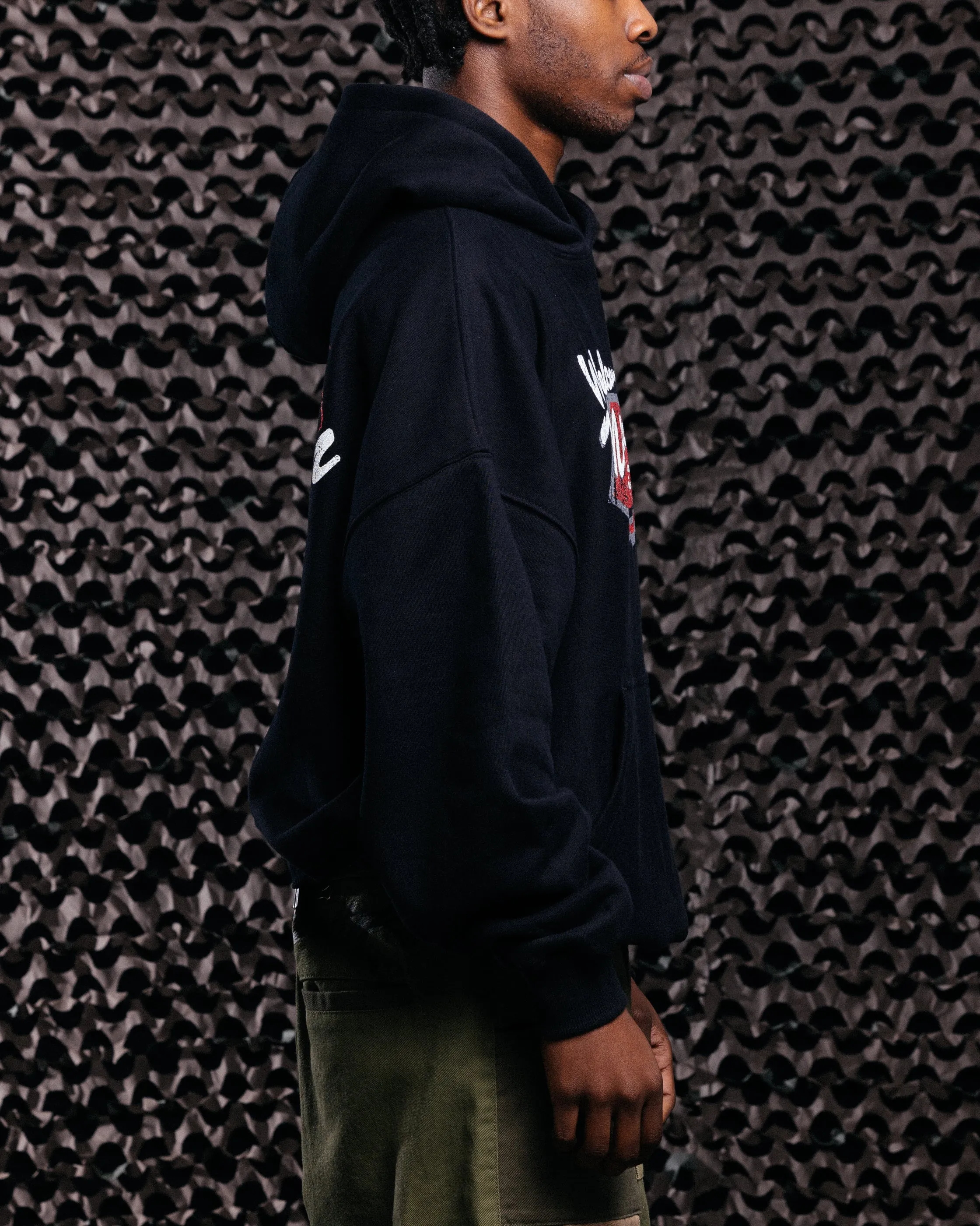 Ergonomic Shoulder Panels Goat Crew X Call Of Duty Nuketown Premium Hoodie Black