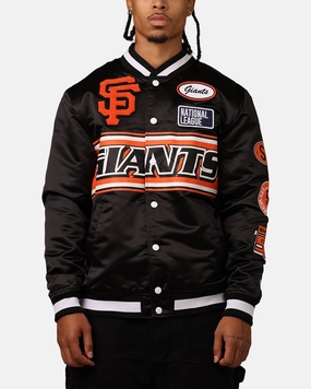 New Era San Francisco Giants 2024 Rally Drive Jacket Black/White snowboarding Labor