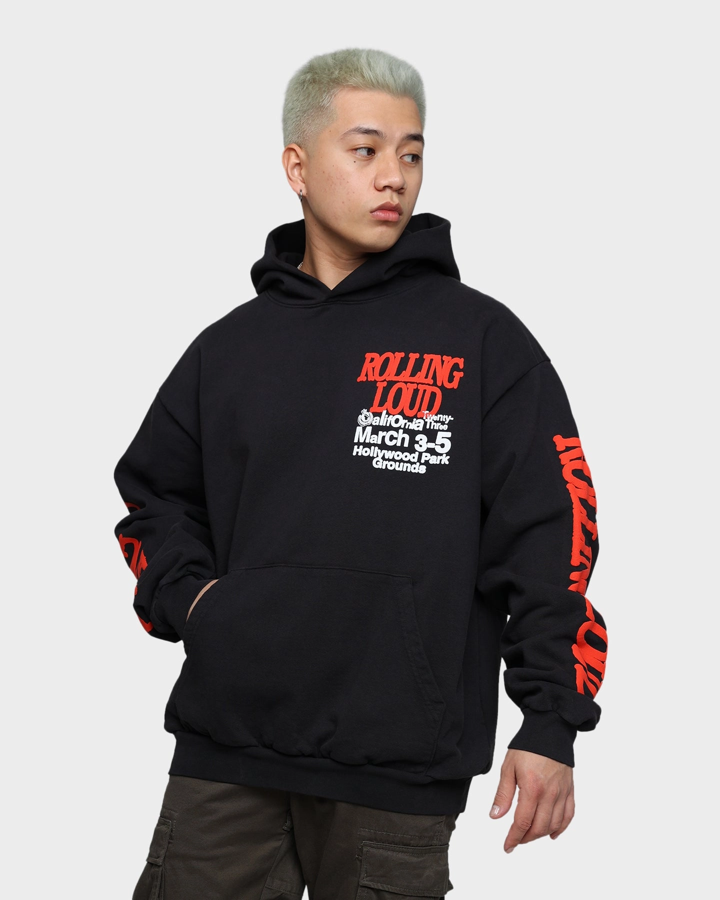Rolling Loud Rolling Loud Venue Vintage Hoodie Vintage Black Promulgate