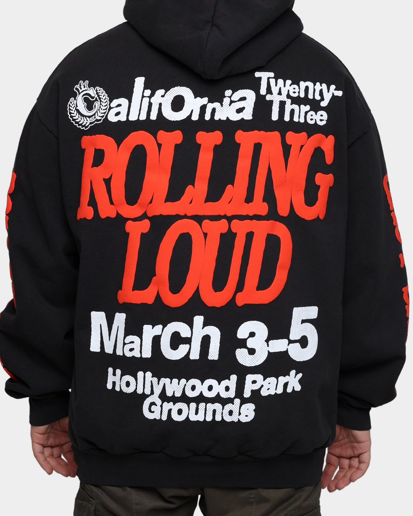 Performance Ready Rolling Loud Rolling Loud Venue Vintage Hoodie Vintage Black