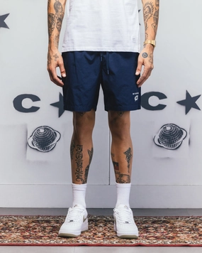 Quick Access Pockets Odor Control Treatment Carre C-Star Beach Shorts Navy