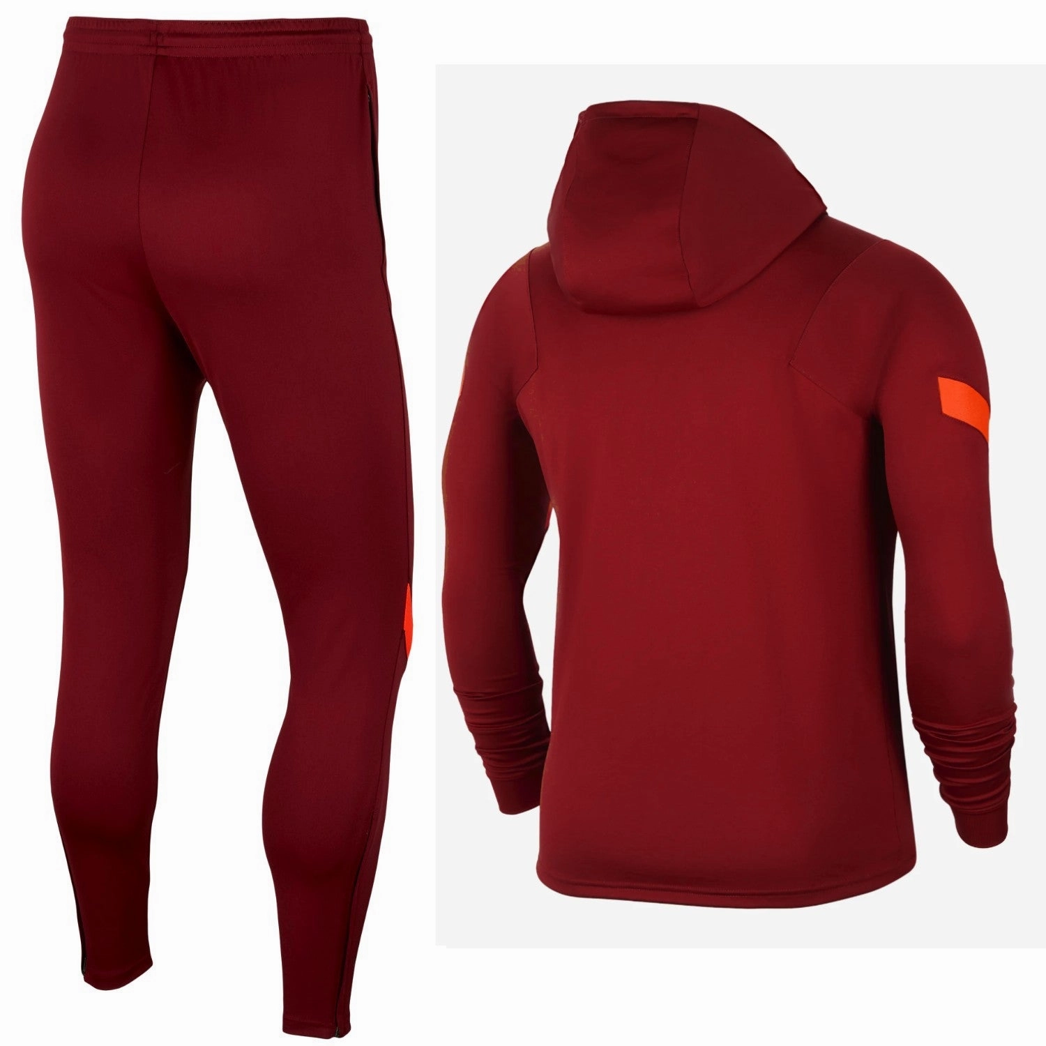 Liverpool FC hooded presentation soccer tracksuit 2021/22 red - Nike Casual Activewear Ventilation Zones