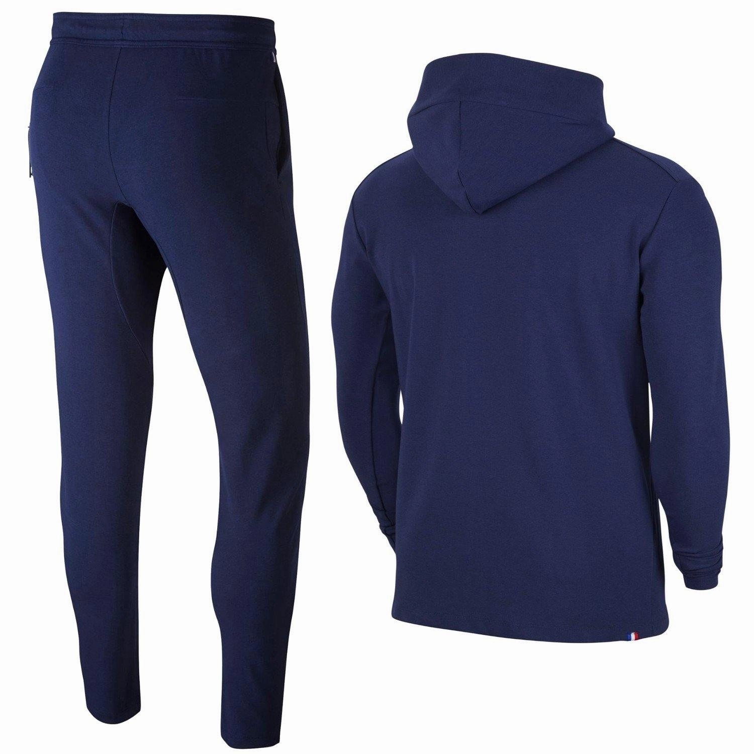 Wireless PSG Tech pro navy presentation soccer tracksuit 2020/21 - Nike