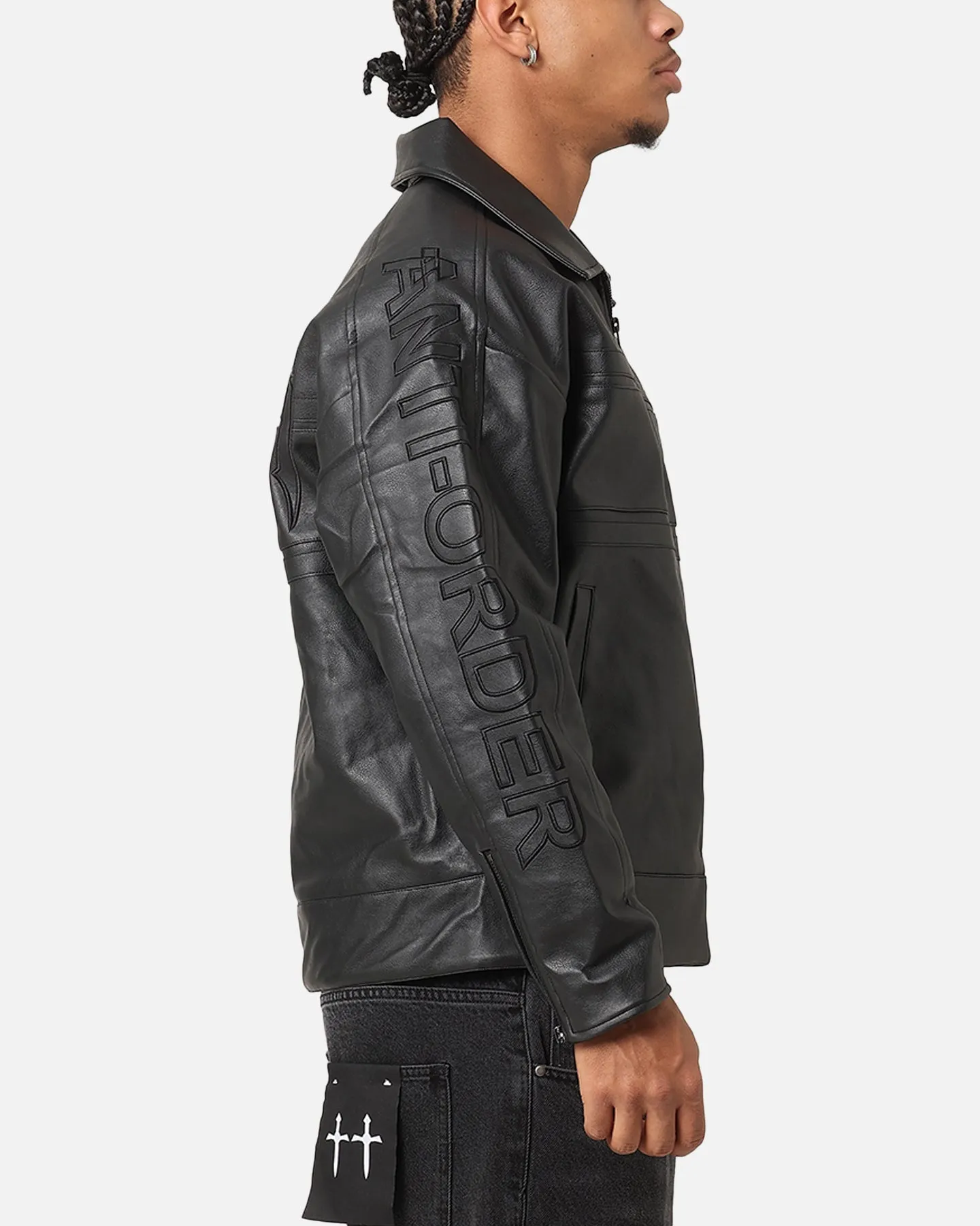 Evolve motorcycle The Anti Order Oversized Motor Jacket Black