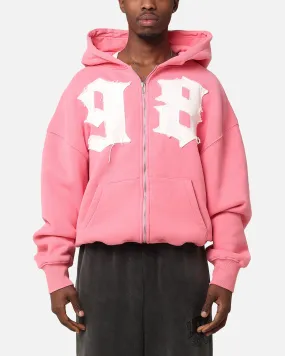 Loiter Star Child Zip Hoodie Pink Durable Seams suitable for extreme sports