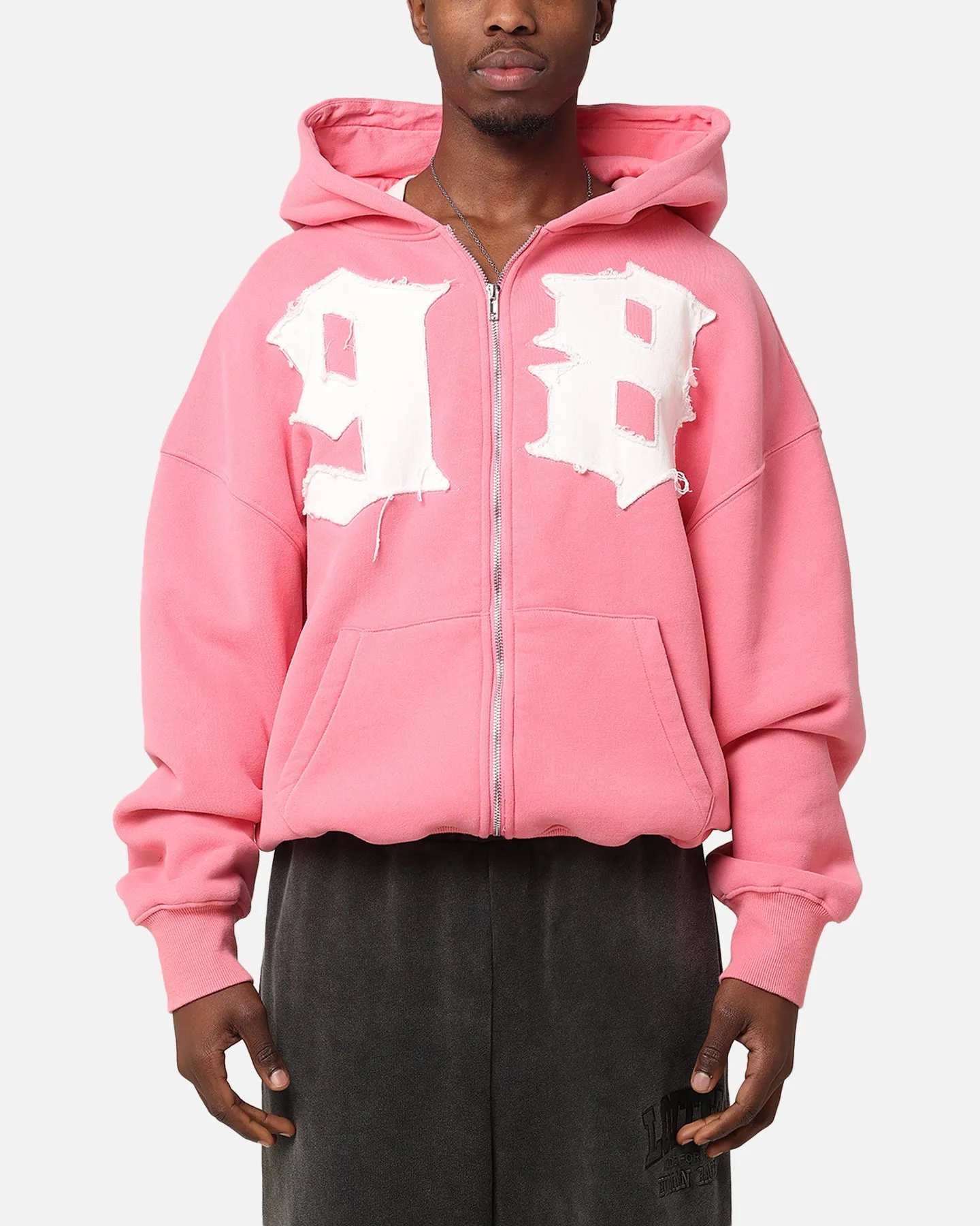 Loiter Star Child Zip Hoodie Pink Durable Seams suitable for extreme sports
