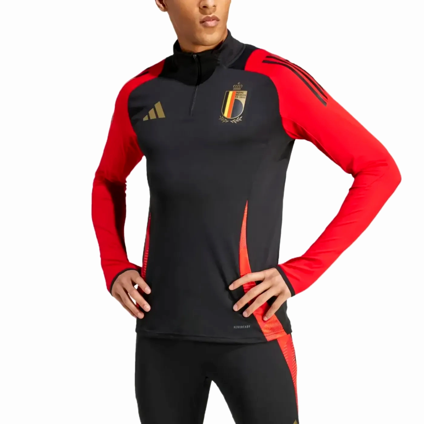 Belgium training technical soccer tracksuit 2024/25 - Adidas hiker