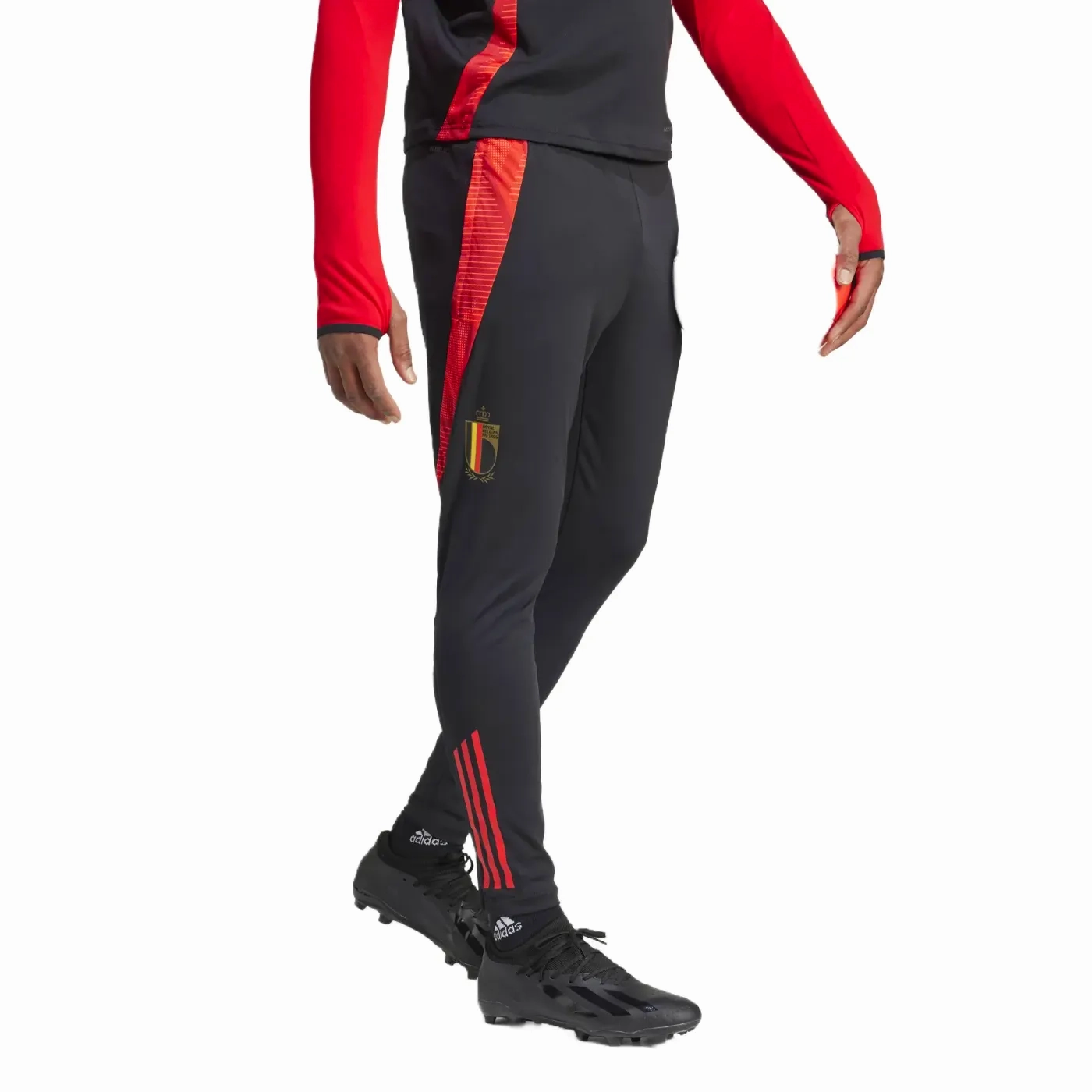 Belgium training technical soccer tracksuit 2024/25 - Adidas Expedition gear Hydrophobic WaterResistant Coating