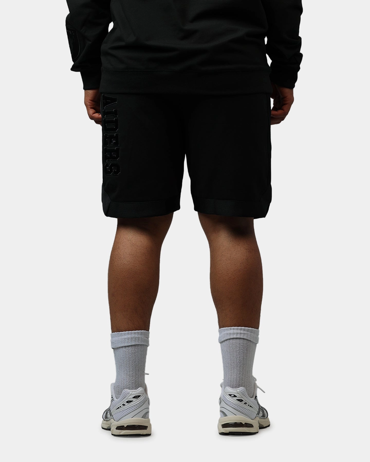New Era Las Vegas Raiders Logo Select Shorts Black/Black Animal Print