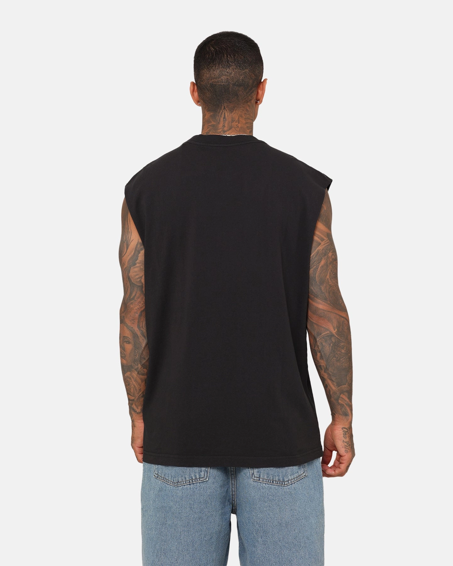 Formal Occasion Double Stitched Hem Mitchell & Ness Memphis Grizzlies Vintage Muscle T-Shirt Faded Black