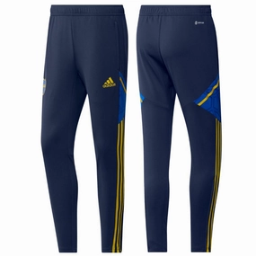 Boca Juniors training technical Soccer pants 2022/23 navy - Adidas waterproof Wicking Rapid Cooling