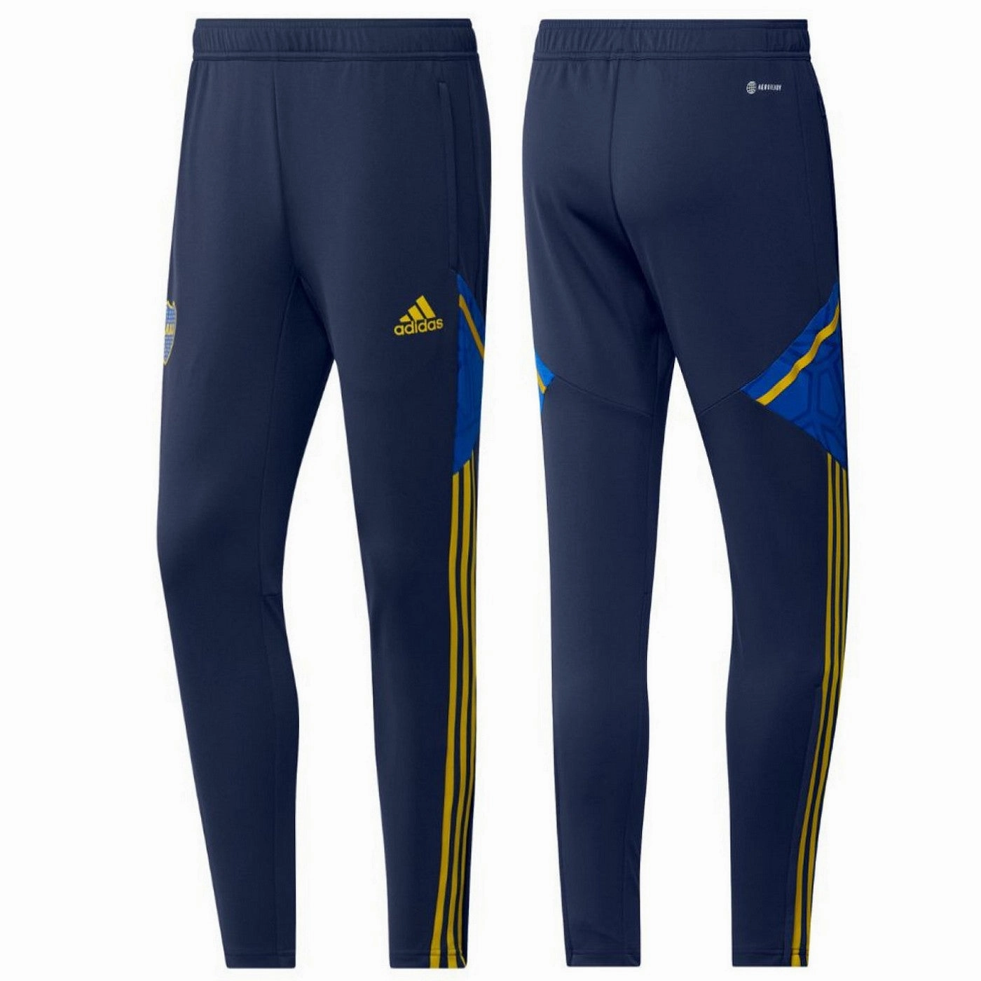 Boca Juniors training technical Soccer pants 2022/23 navy - Adidas Action Wear