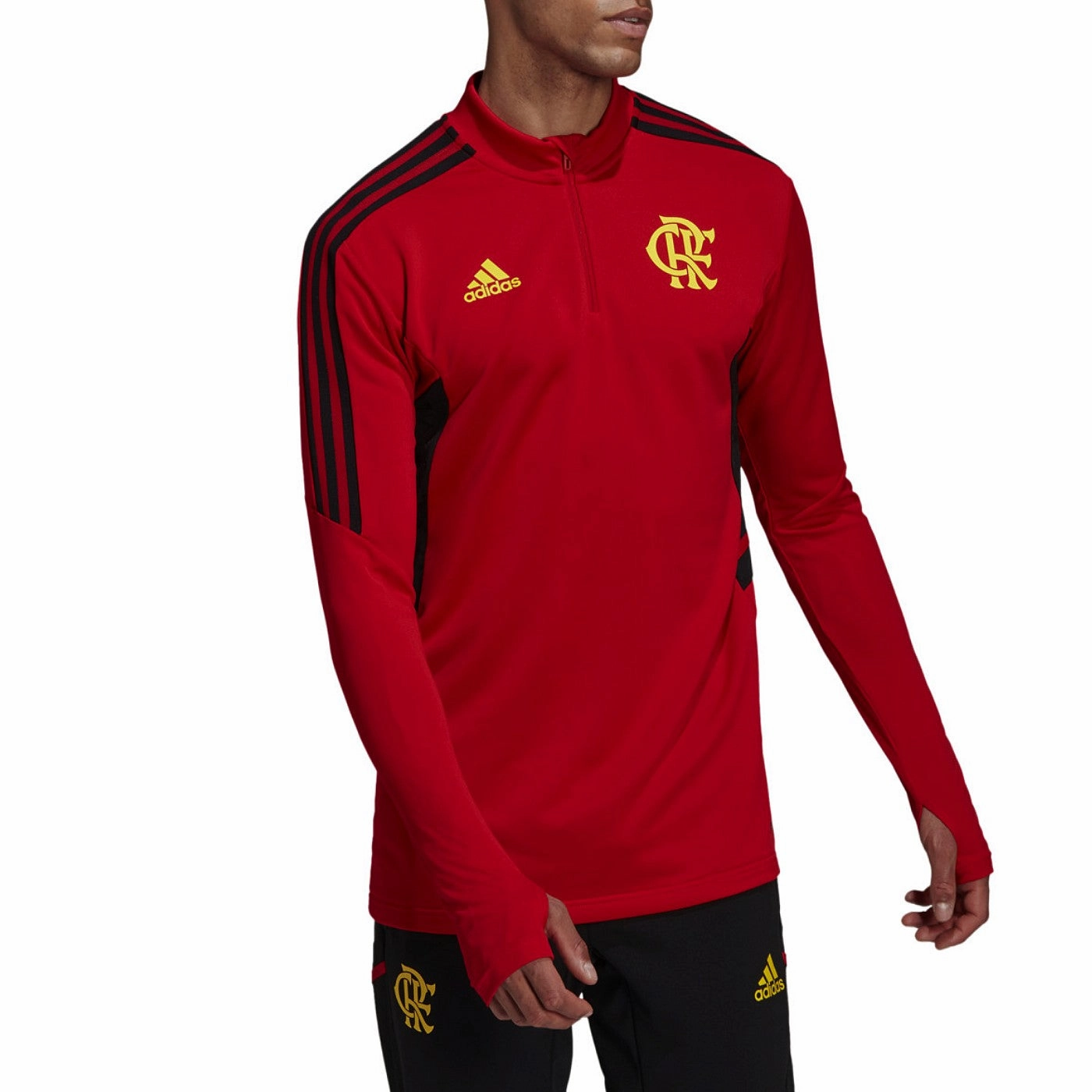 Adventure multi-pocketed CR Flamengo training technical Soccer tracksuit 2022/23 - Adidas