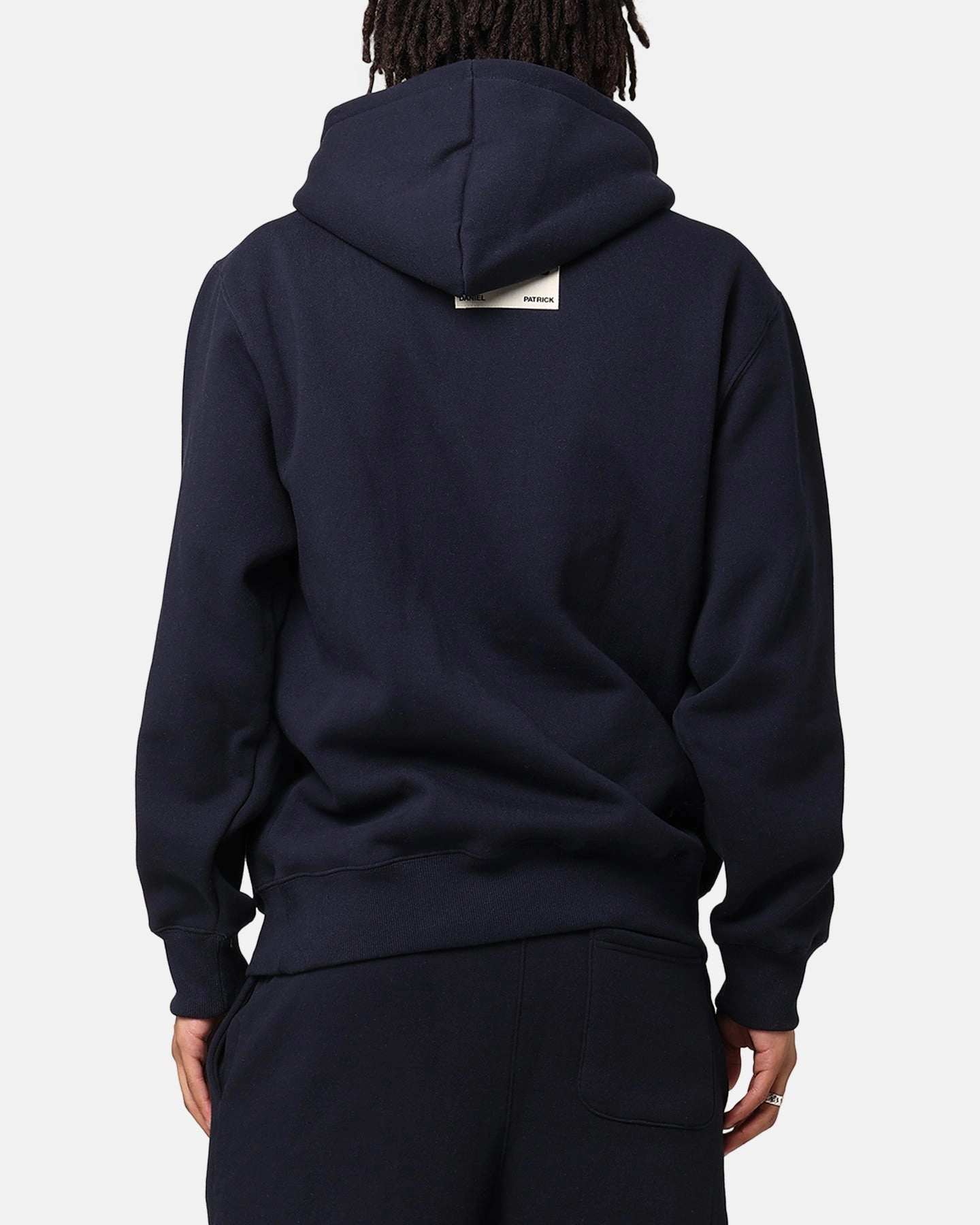 photographers Daniel Patrick Surplus Logo Hoodie Navy/Cream/Red