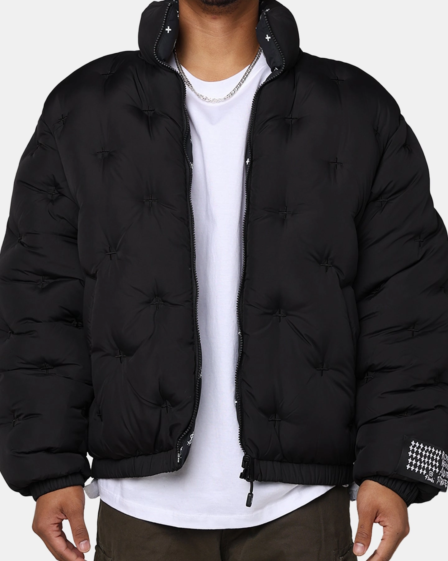 Ksubi Flight Puffer Jacket Black Allure