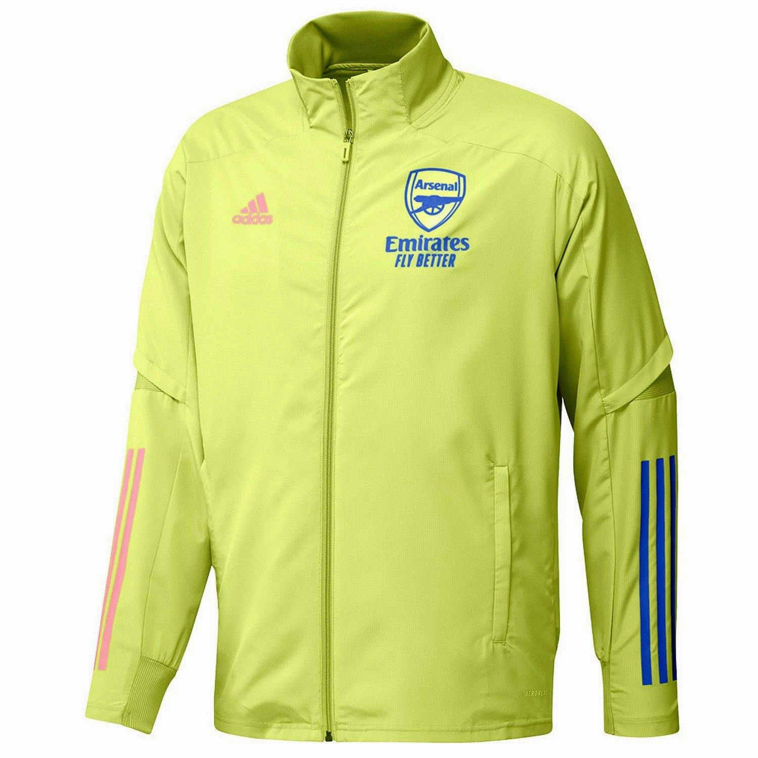 Odor-free Arsenal FC presentation Soccer tracksuit 2020/21 - Adidas