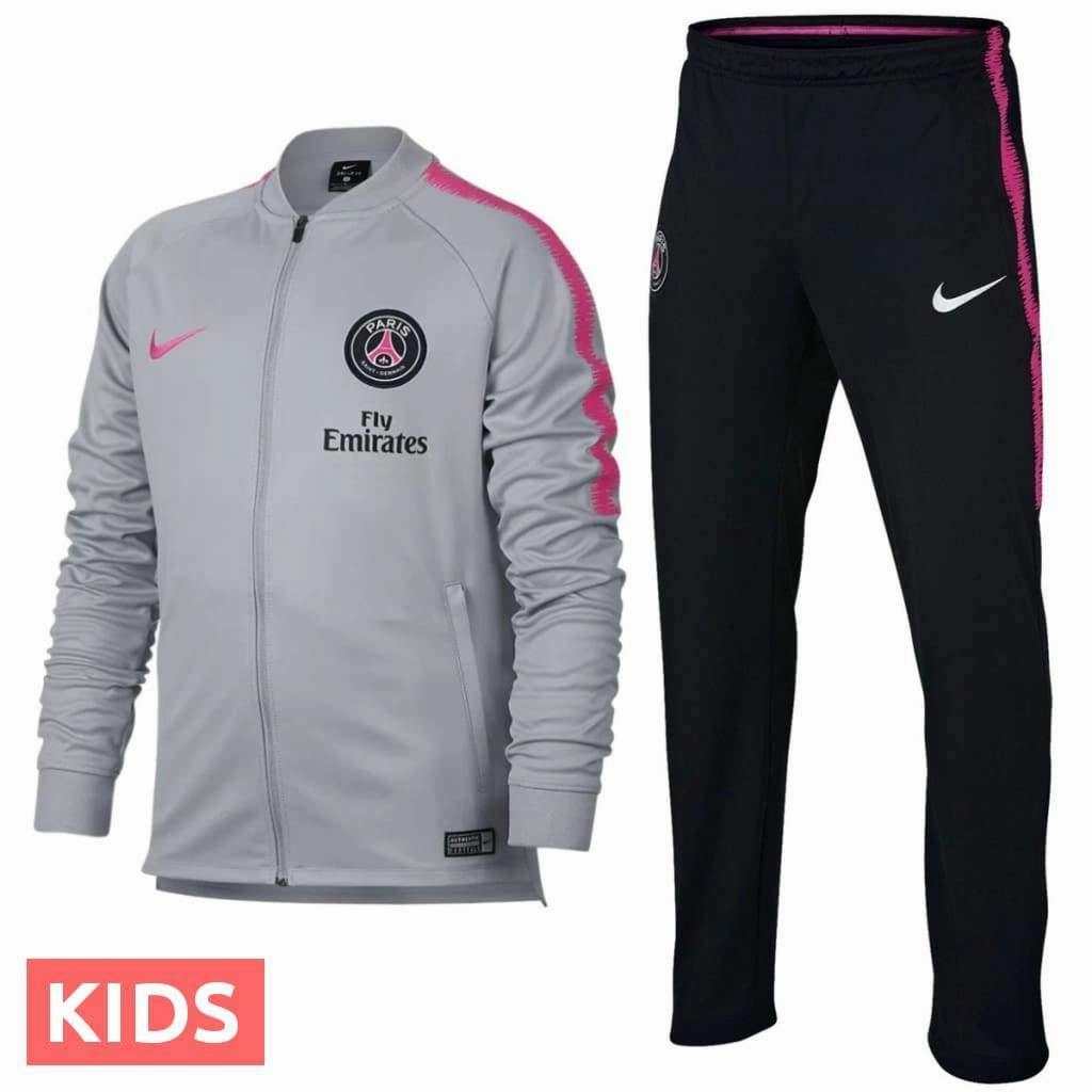 spa Kids - Paris Saint Germain presentation soccer tracksuit 2018/19 - Nike