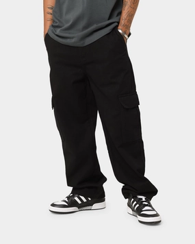 X-Large 91 Cargo Pants Black Workwear Flexible Gusset