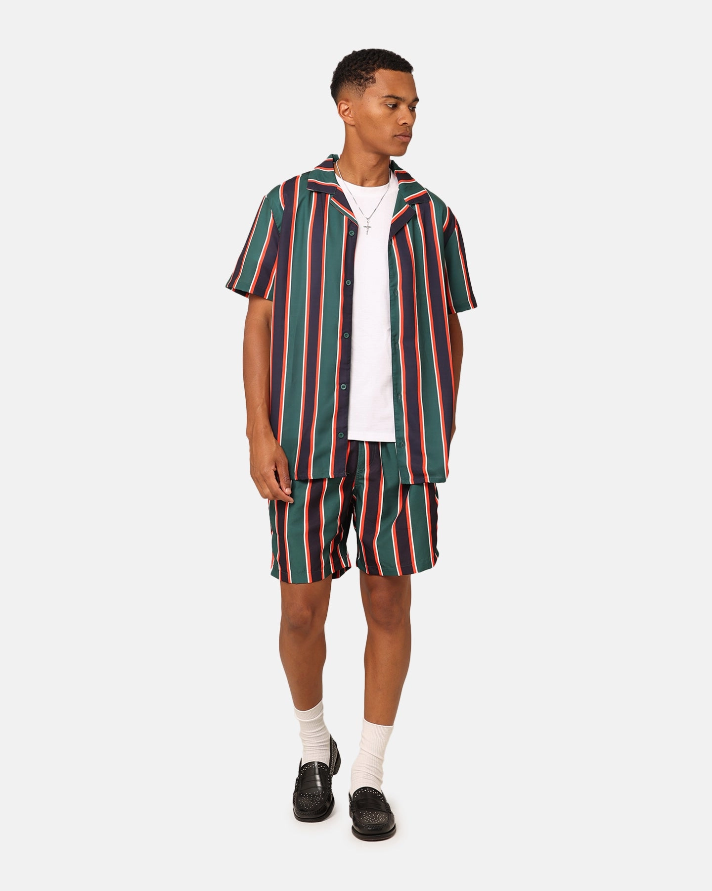 barbecue outfit Sneakers XXIII Steven Stripe Shorts Multi/Black