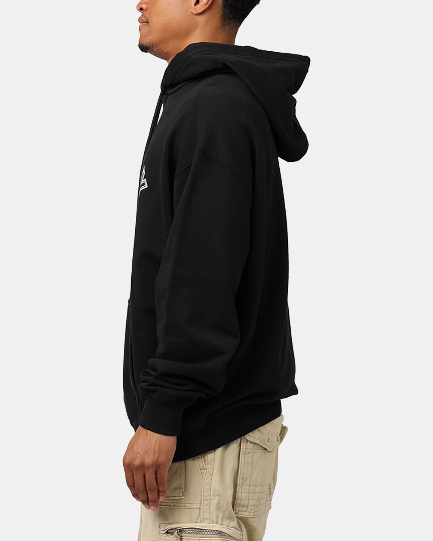 Insulated Layer Avirex Stadium Hoodie Black