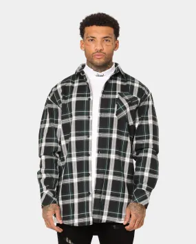 Saint Morta Prima Long Sleeve Flannel Shirt Stadium Green Diploma Sleeveless