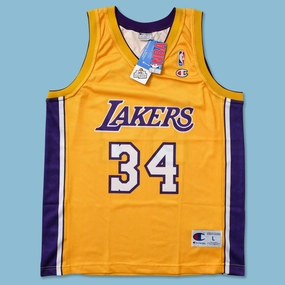 Vintage Champion Los Angeles Lakers Jersey Quick Repair Yarn