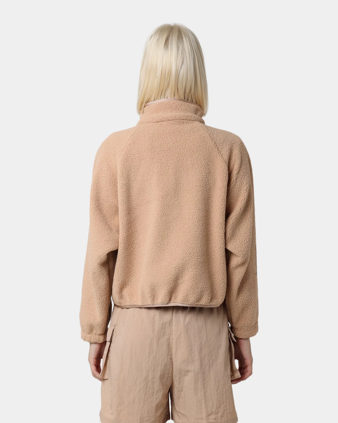 Nike Women's Sportswear Essential Sherpa Jacket Hemp Equity