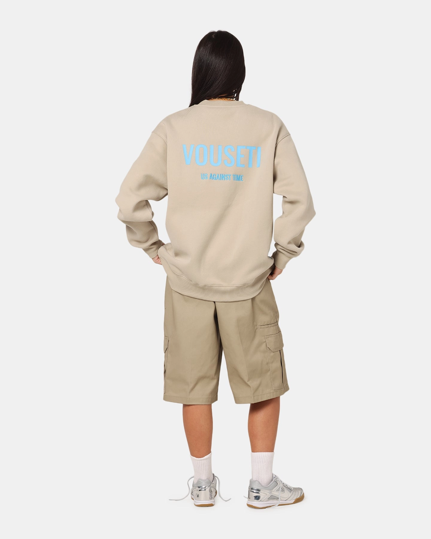 Chilly Day Knit Vouseti Us Against Time Sweater Smoke Grey