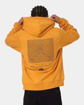 Jordan Jumpman Fleece Pullover Hoodie Light Curry Biker