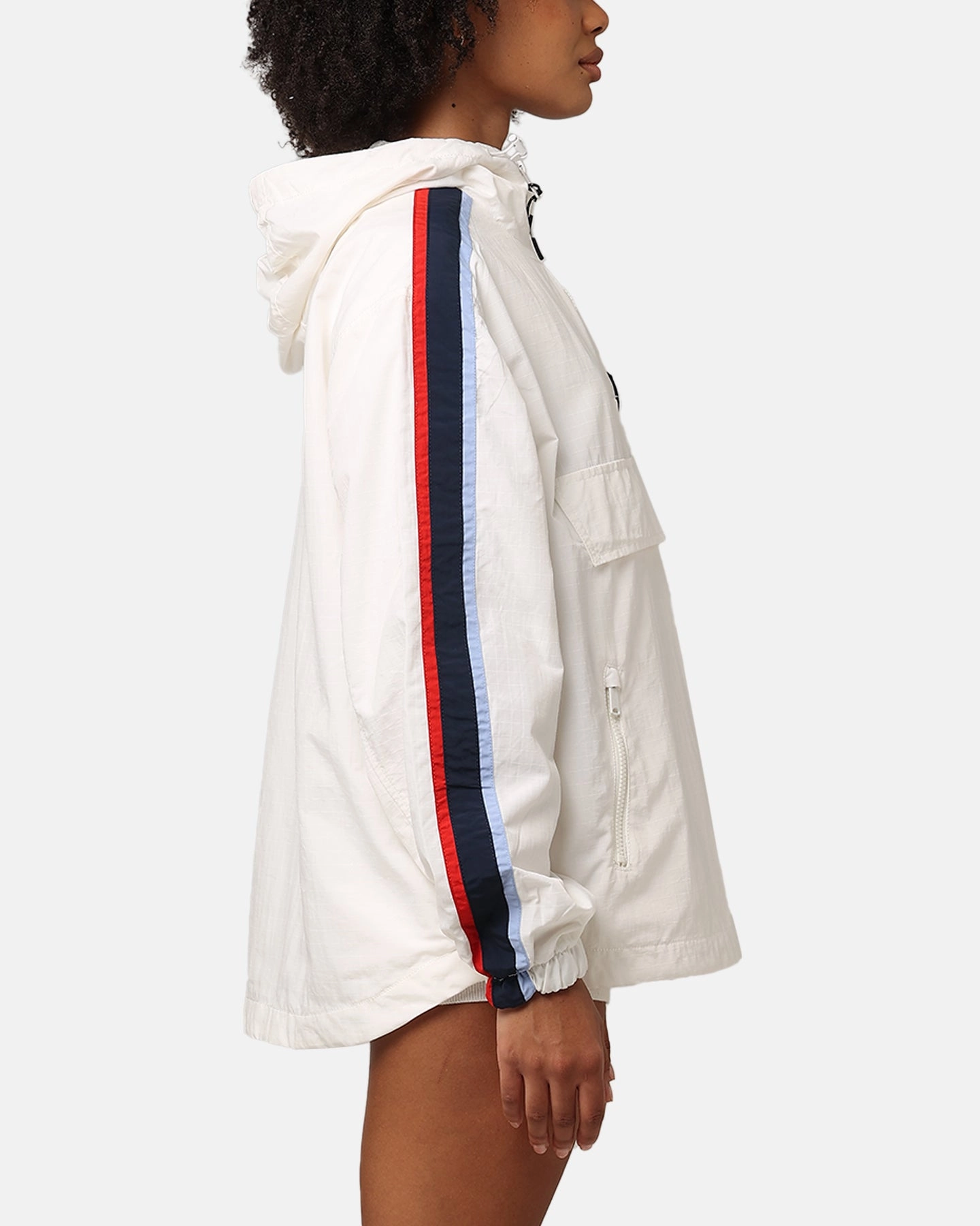 festival Tommy Jeans Women's TJW Archive Chicago Pullover Jacket Ancient White