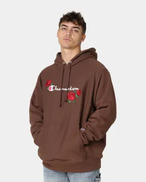 Champion Reverse Weave Roses Embroidery Hoodie Coco Loco Three Layer Laminate