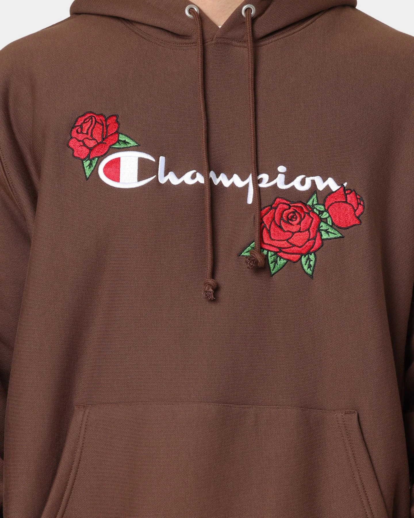 Champion Reverse Weave Roses Embroidery Hoodie Coco Loco Heavy Duty Zippers
