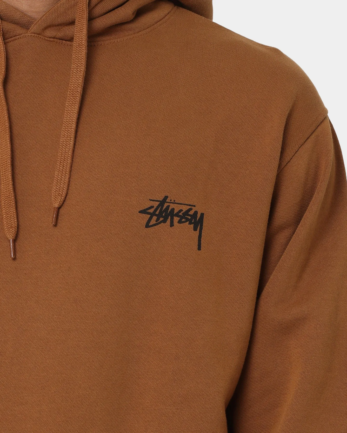 Stussy 8 Snakes Hoodie Pigment Chocolate Short Serve