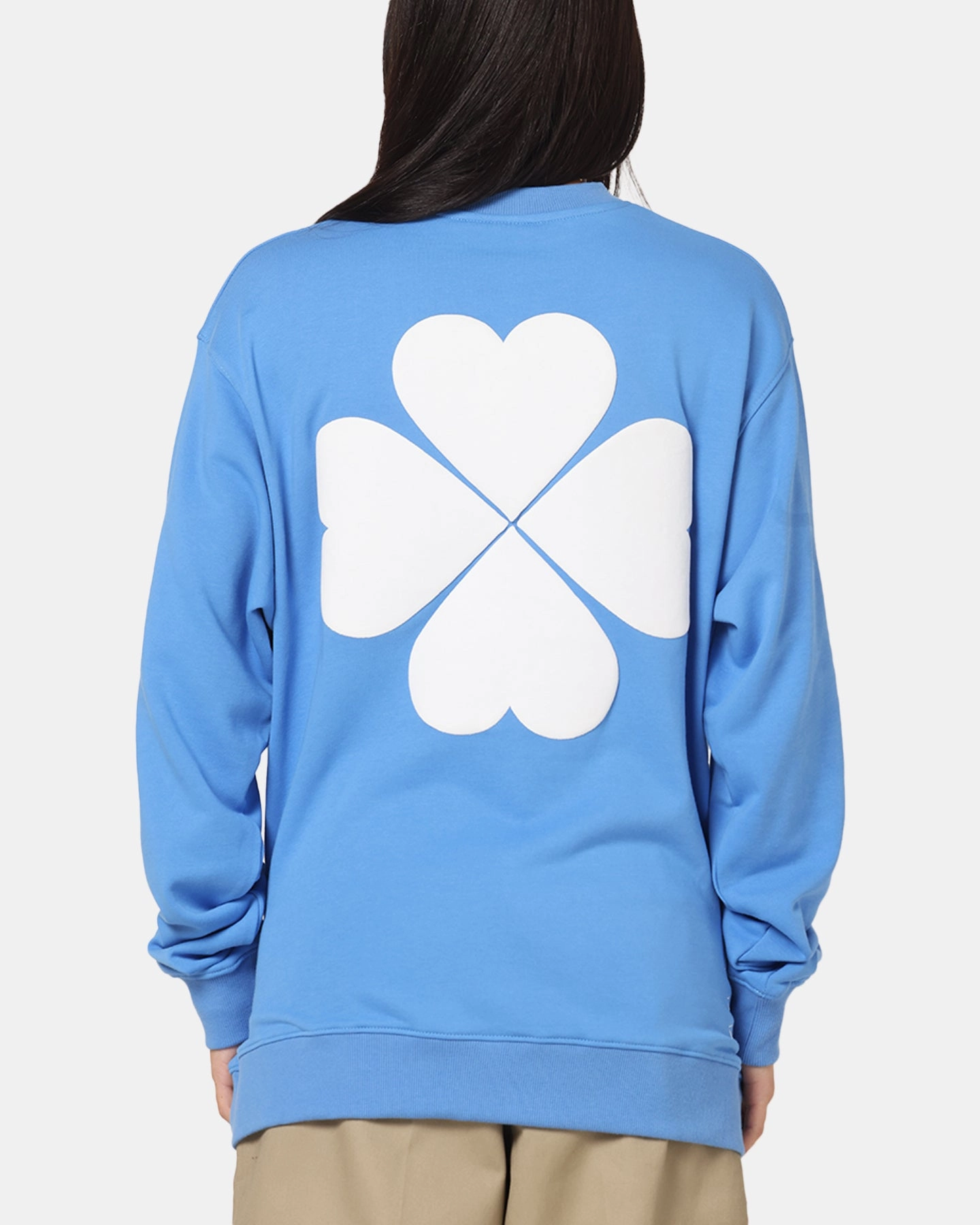 Vouseti Love Sweater Blue Comfy Winter Wear