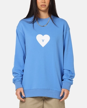 Chilly Season Vouseti Love Sweater Blue