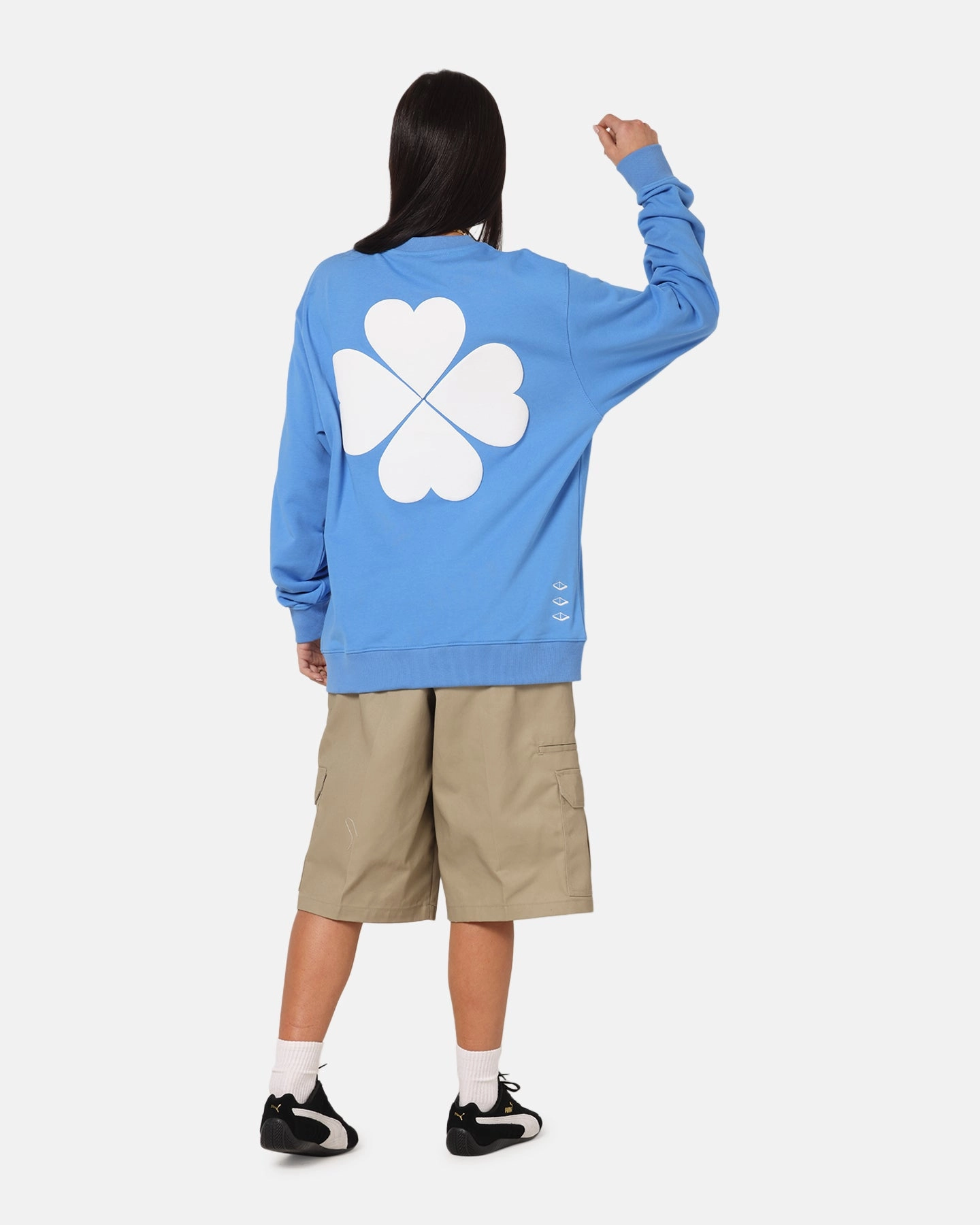 Vouseti Love Sweater Blue Comfy & Cozy Comfy Look