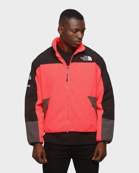 Supreme The North Face RTG Fleece Jacket Red Trendy Protection