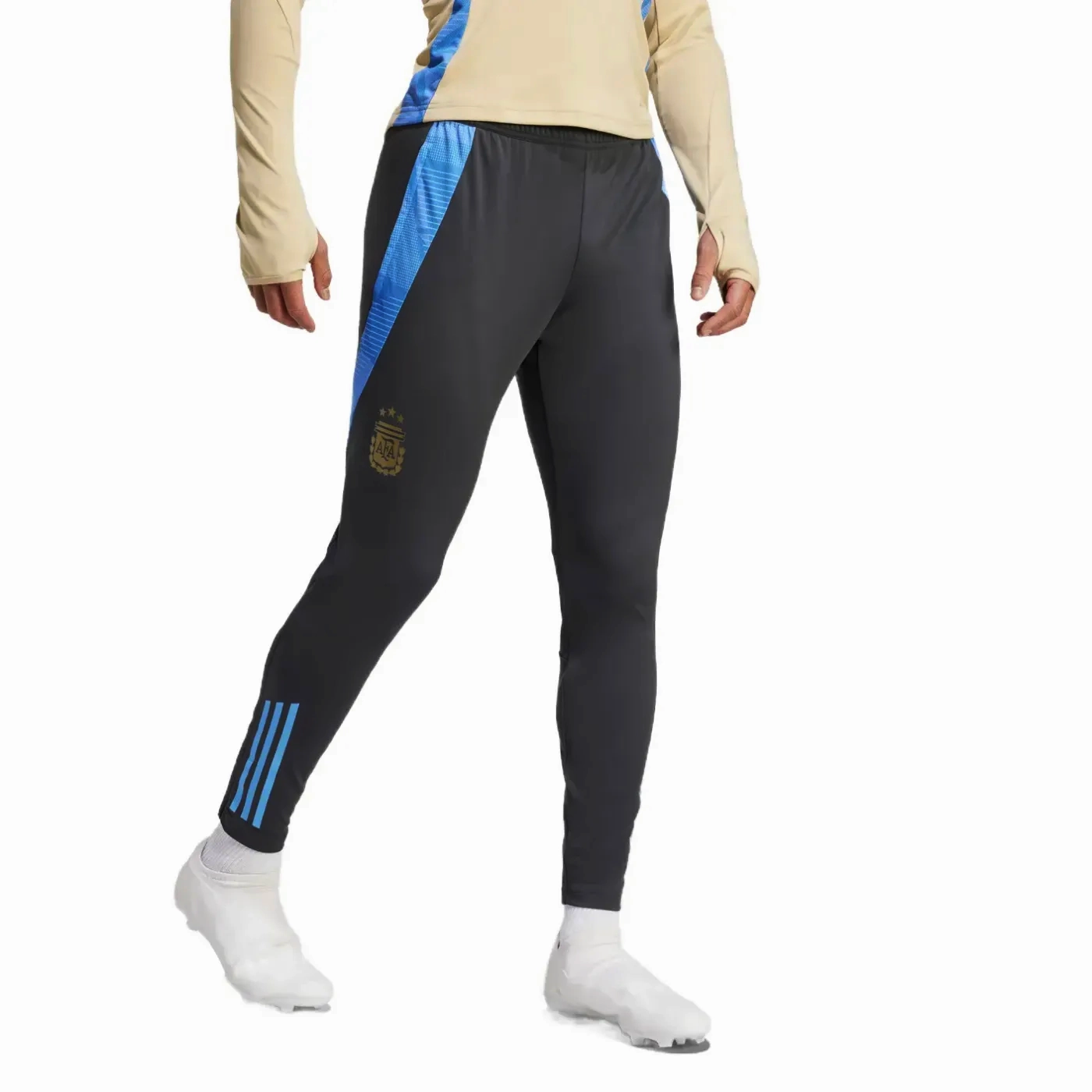 Argentina dark grey training technical soccer tracksuit 2024/25 - Adidas Individual sports gear health