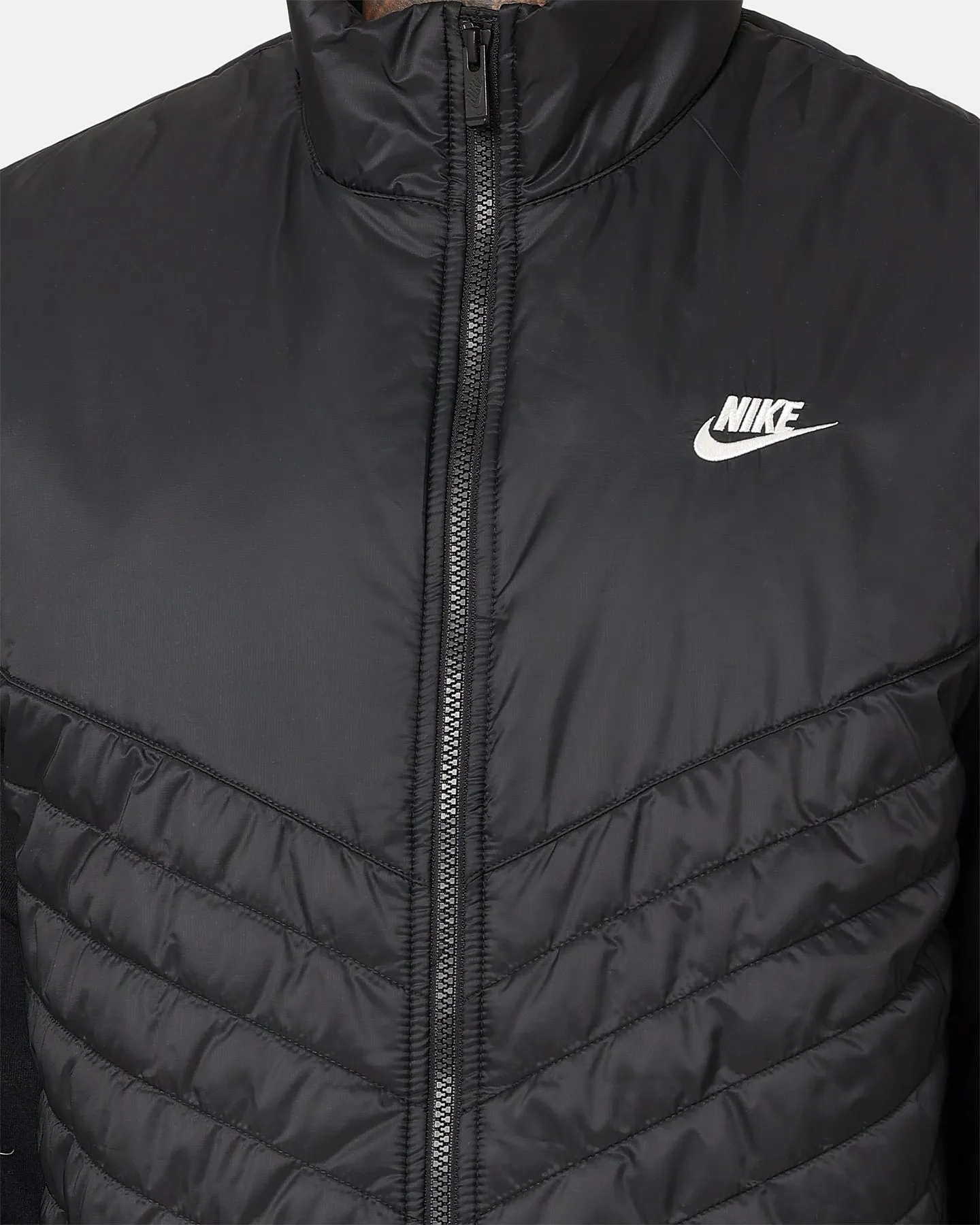 Reward All Season Fit Nike Therma-FIT Windrunner Midweight Puffer Vest Black/Black/Sail
