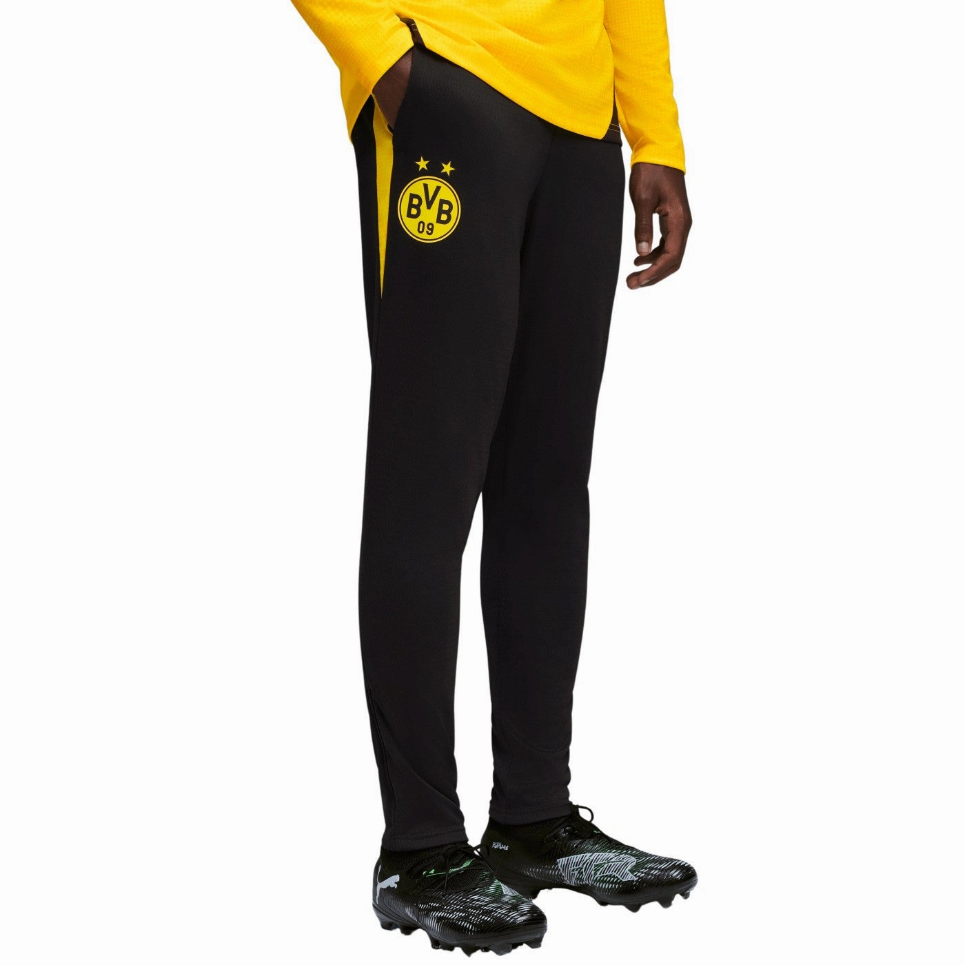 BVB Borussia Dortmund yellow training technical tracksuit 2025/26 - Puma cricket pitch TearResistant Fabric