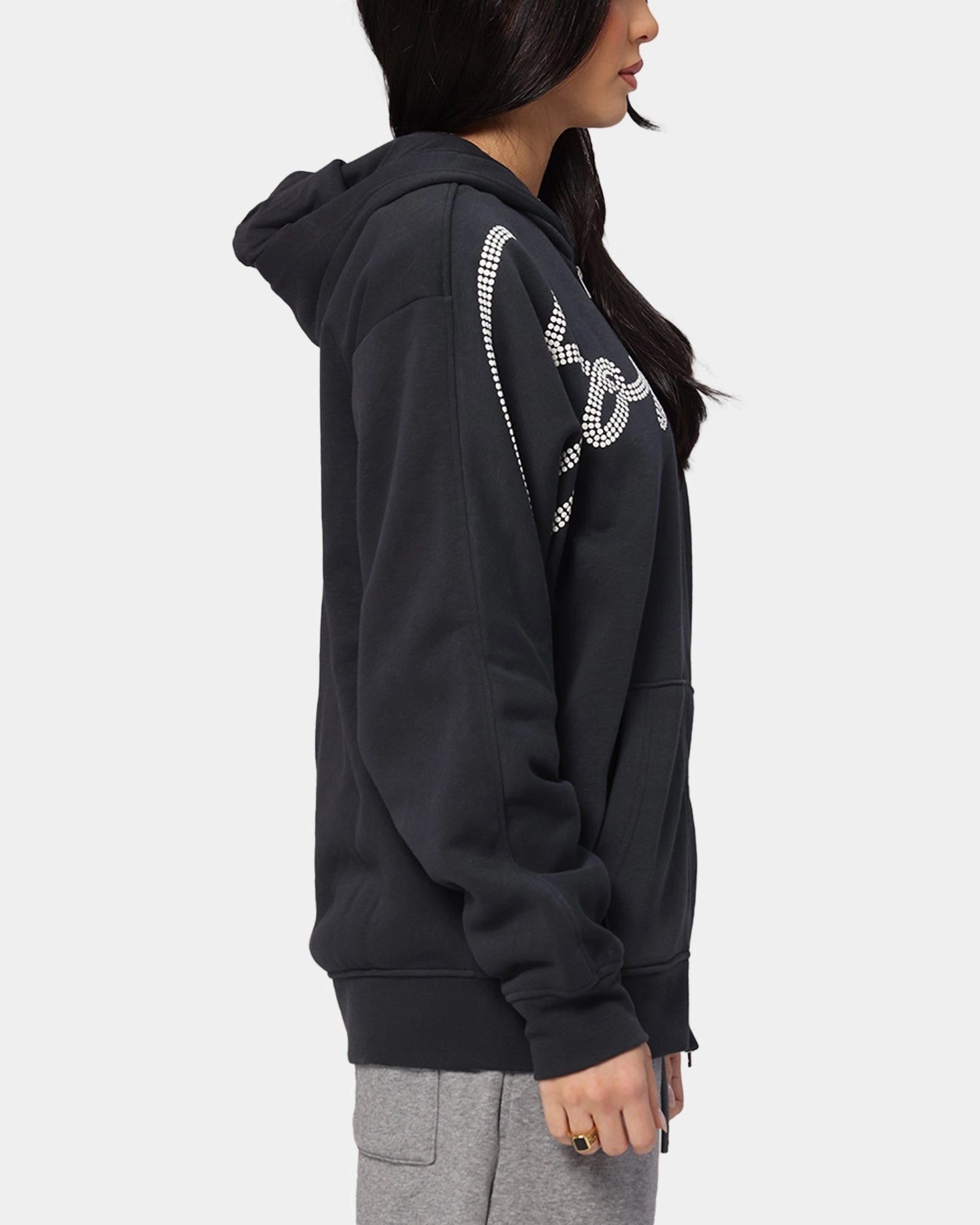 Ribbed Hemming group style Jordan Jumpman MVP Statement Fleece Hoodie Off Noir/Sail