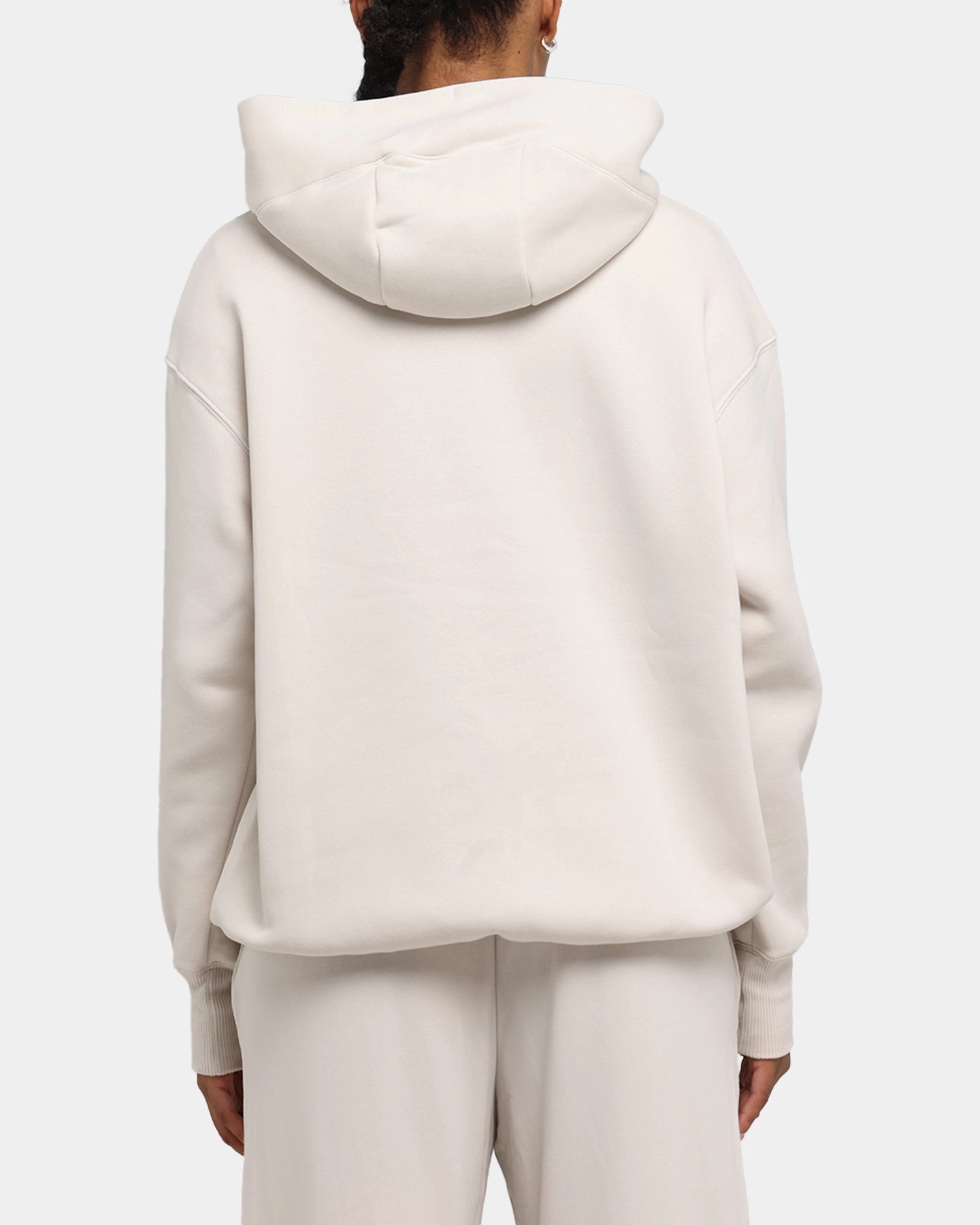 Nike Women's Sportswear Phoenix Fleece Oversized Pullover Hoodie Lt Orewood Brown/Sail High-Quality Fabric Four Way Stretch