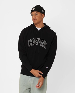 Champion LFS Knitted Hoodie Black fishermen