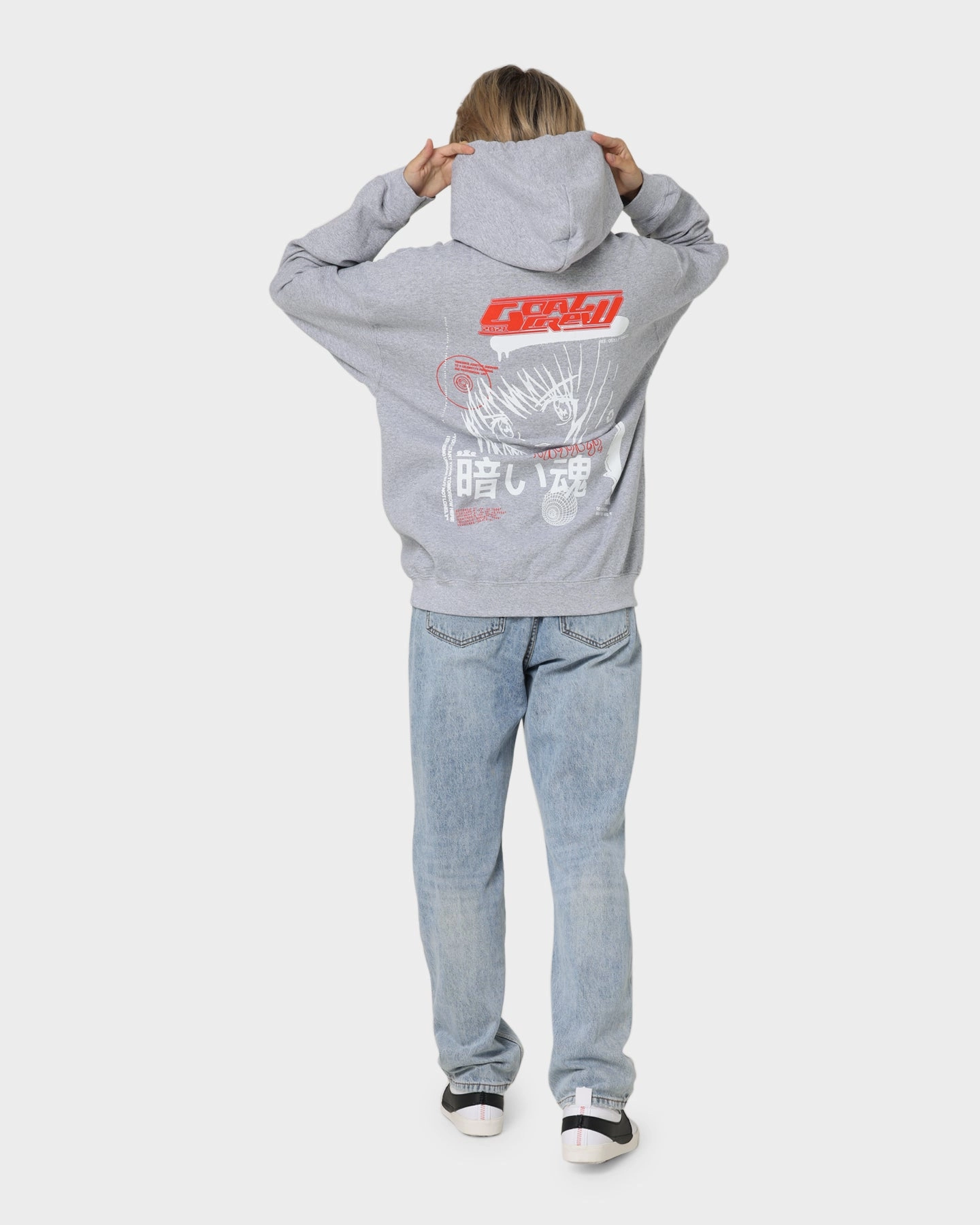 Goat Crew Sapporo Hoodie Grey Hot budget-friendly