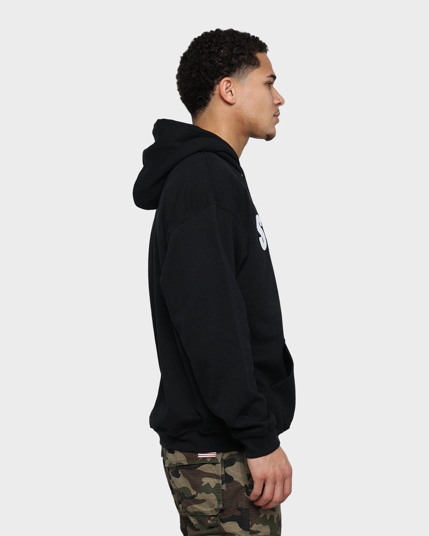 Clue Goat Crew Silent Ill Hoodie Black
