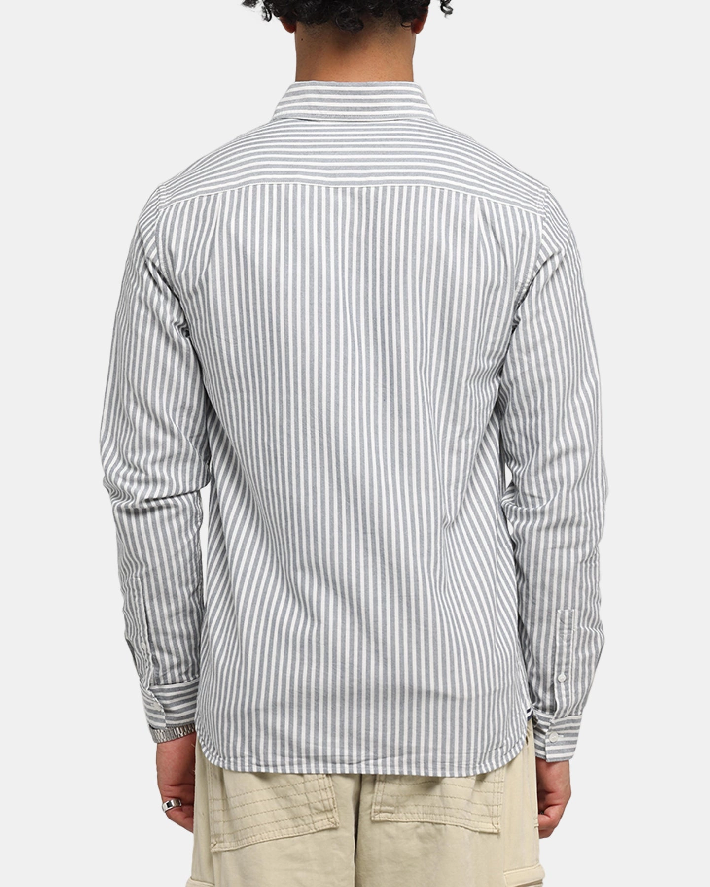 Date night Snug feel Fred Perry Stripe Oxford Shirt Blue