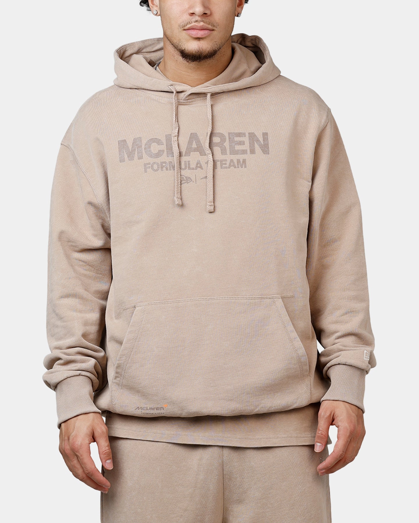Individual-sports New Era X Mclaren Hoodie Taupe