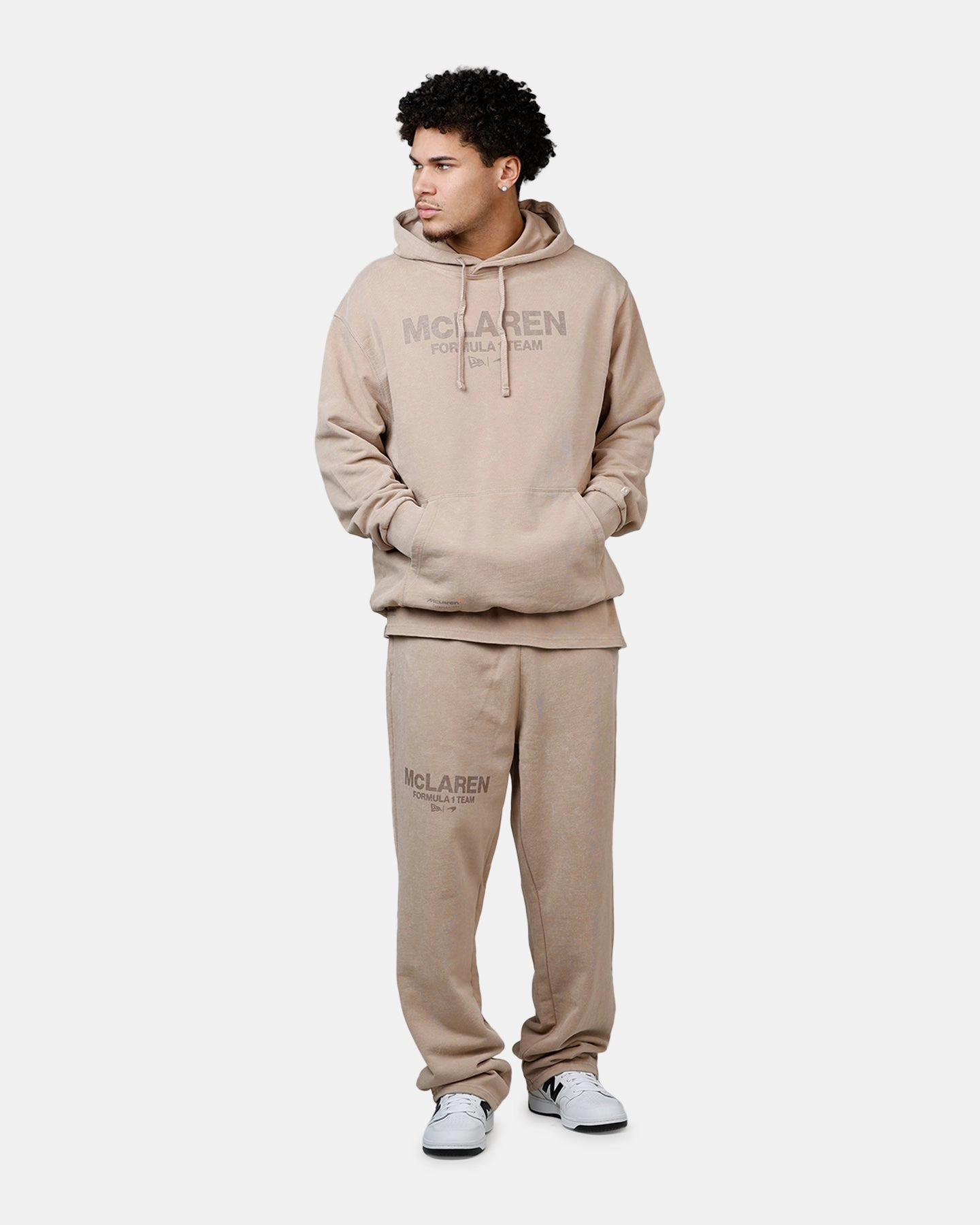 Altruism New Era X Mclaren Hoodie Taupe