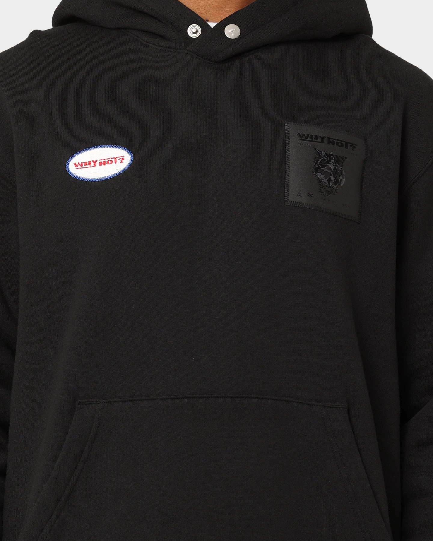 Jordan Westbrook Hoodie Black Black Laser Cut Perforations